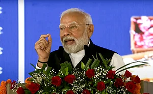| Photo: PTI : PM Modi Vows Stricter Punishment For Crimes Against Women